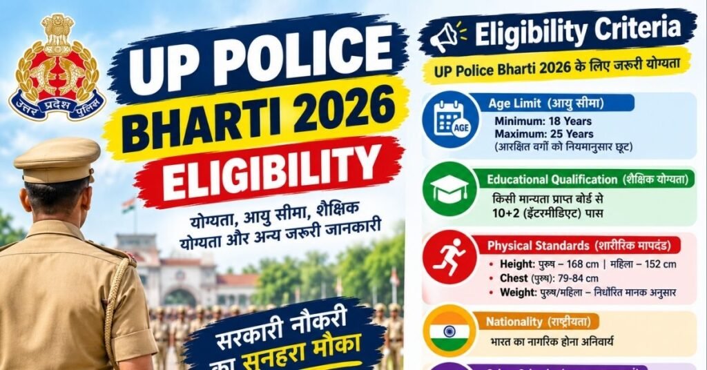 up police bharti 2026 eligibility