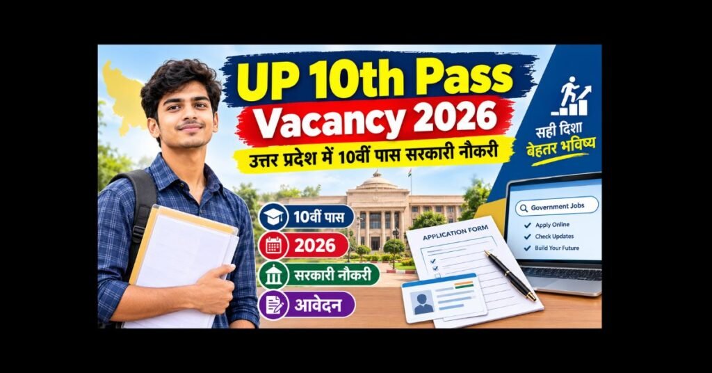 up 10th pass vacancy 2026